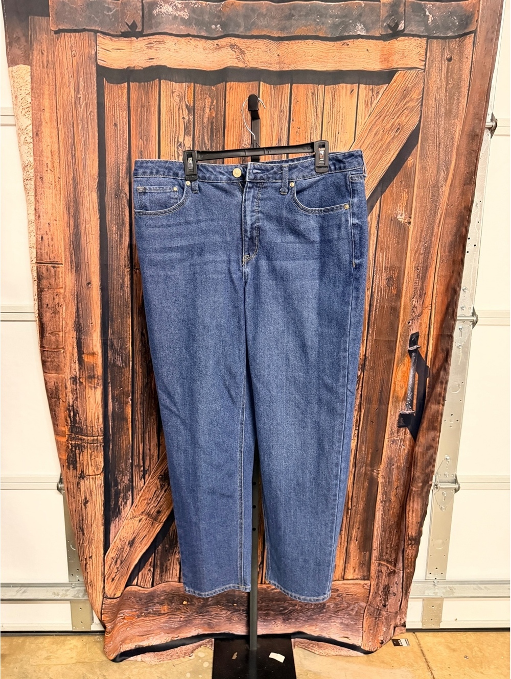 Seven7 Women's Blue Denim Jeans Size 14